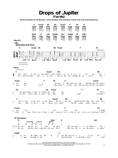 Drops Of Jupiter von Train (Download) 