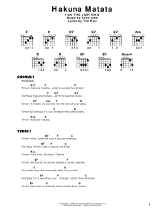 Hakuna Matata von Tim Rice (Download) 