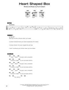 Heart Shaped Box von Nirvana (Download) 