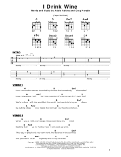 I Drink Wine von Adele (Download) 