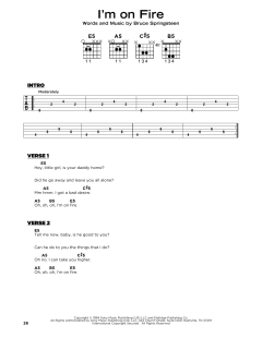 I'm On Fire von Bruce Springsteen (Download) 