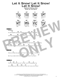 Let It Snow! Let It Snow! Let It Snow! von Jule Styne (Download) 