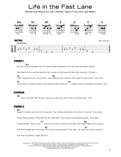 Life In The Fast Lane von The Eagles (Download) 