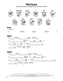 Melissa von The Allman Brothers Band (Download) 