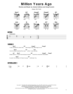 Million Years Ago von Adele (Download) 