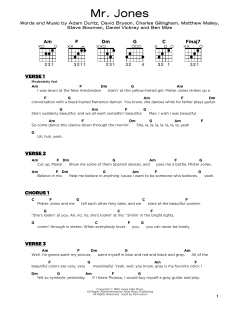 Mr. Jones von Counting Crows (Download) 