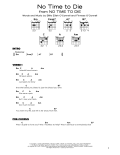 No Time To Die von Billie Eilish (Download) 