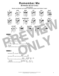 Remember Me von Robert Lopez (Download) 