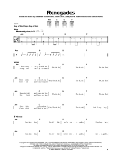 Renegades von X Ambassadors (Download) 