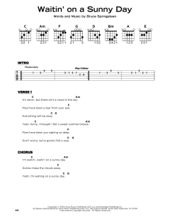 Waitin' On A Sunny Day von Bruce Springsteen (Download) 