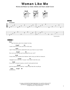 Woman Like Me von Adele (Download) 