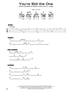 You're Still The One von Shania Twain (Download) 