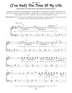 (I've Had) The Time Of My Life von John Denicola (Download) 