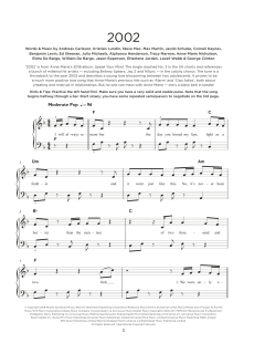 2002 von Anne-Marie (Download) 