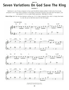 7 Variations On God Save The King, WoO 78 (Download) 