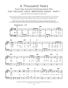 A Thousand Years von Christina Perri (Download) 