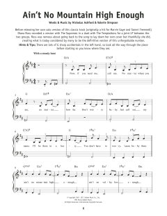 Ain't No Mountain High Enough von Valerie Simpson (Download) 