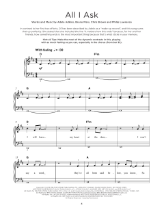 All I Ask von Adele (Download) 