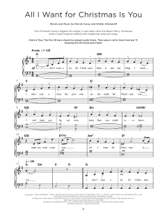 All I Want For Christmas Is You von Mariah Carey (Download) 