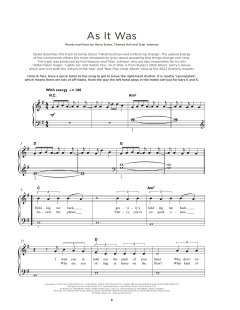 As It Was von Harry Styles (Download) 