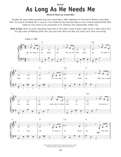 As Long As He Needs Me von Lionel Bart (Download) 
