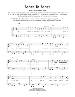 Ashes To Ashes von David Bowie (Download) 