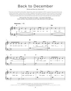 Back To December von Taylor Swift (Download) 
