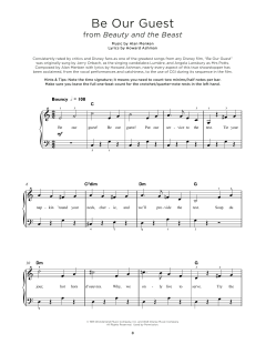 Be Our Guest von Alan Menken (Download) 