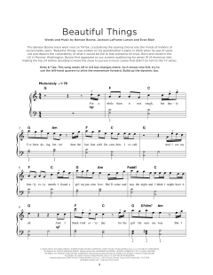 Beautiful Things von Benson Boone (Download) 