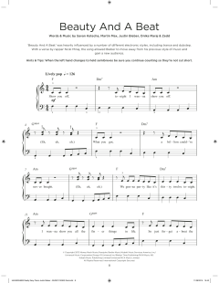 Beauty And A Beat von Max Martin (Download) 