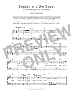 Beauty And The Beast von Alan Menken (Download) 