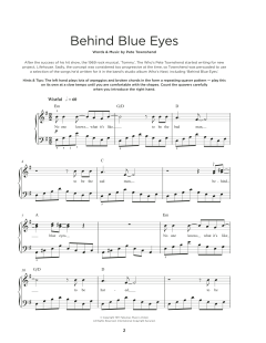 Behind Blue Eyes von The Who (Download) 