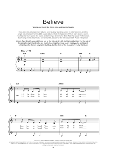 Believe von Elton John (Download) 