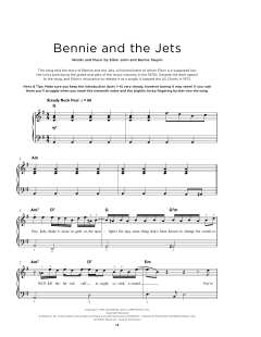 Bennie And The Jets von Elton John (Download) 