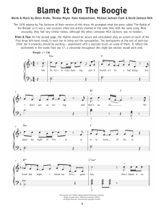 Blame It On The Boogie von The Jackson 5 (Download) 