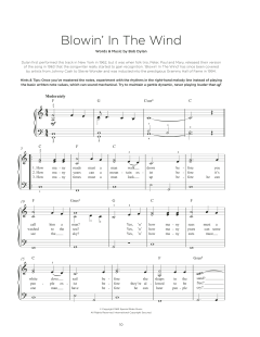 Blowin' In The Wind von Bob Dylan (Download) 