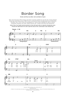 Border Song von Elton John (Download) 