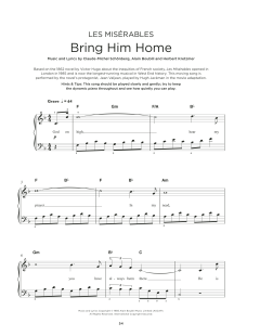 Bring Him Home von Alain Boublil (Download) 