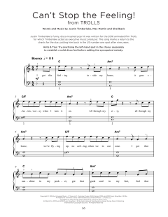 Can't Stop The Feeling! von Justin Timberlake (Download) 