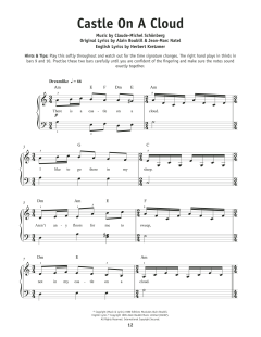 Castle On A Cloud von Alain Boublil (Download) 