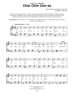 Chim Chim Cher-ee von Robert Bernard Sherman (Download) 