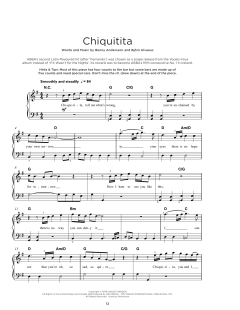 Chiquitita von ABBA (Download) 