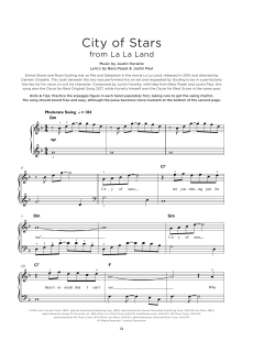 City Of Stars von Benj Pasek (Download) 