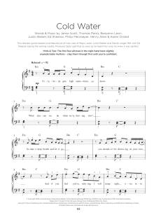 Cold Water von Major Lazer (Download) 