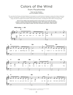 Colors Of The Wind von Vanessa Williams (Download) 