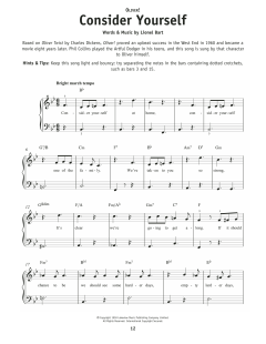 Consider Yourself von Lionel Bart (Download) 