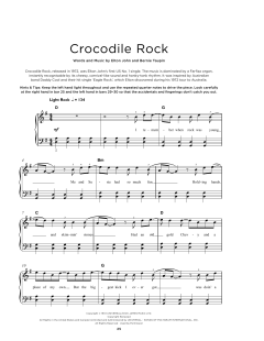 Crocodile Rock von Elton John (Download) 