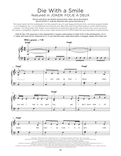Die With A Smile von James Fauntleroy (Download) 