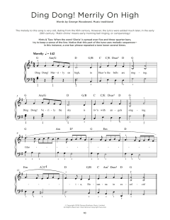 Ding Dong! Merrily On High! (Download) 