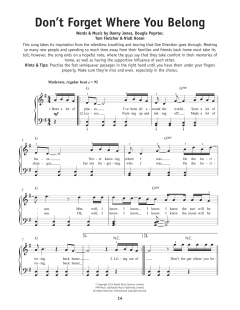 Don't Forget Where You Belong von One Direction (Download) 